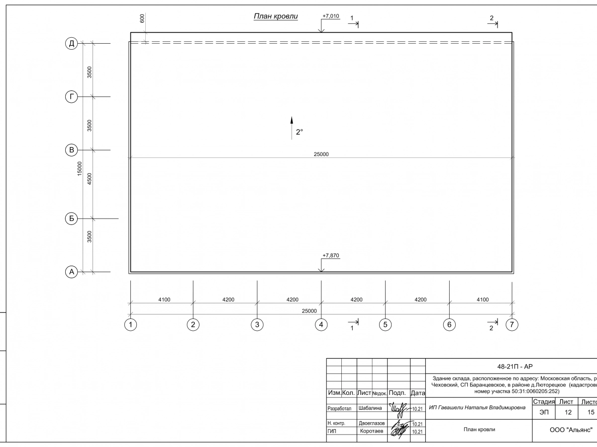 Планировка СТО из сэндвич-панелей -  фото 6