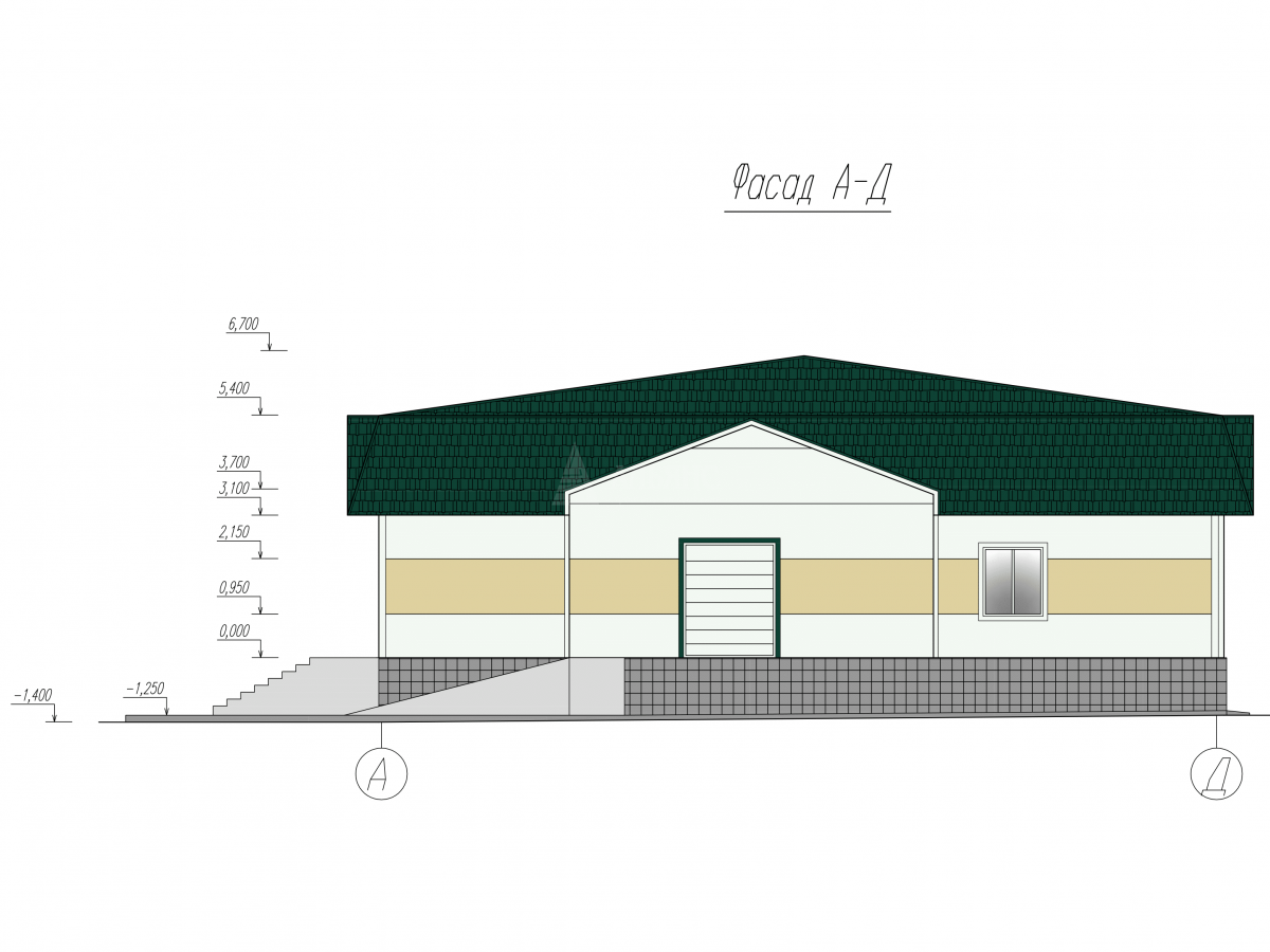 3D визуализация Фирменный магазин ПФ «Зеленецкая» - фото 2