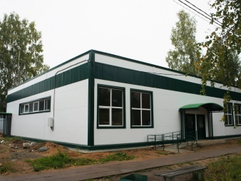 Магазин из сэндвич-панелей